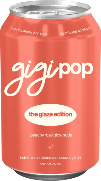 Lata gigi pop Glaze — peachy rosé