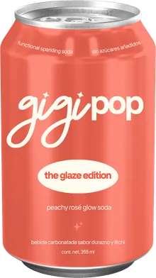 Lata gigi pop Glaze — peachy rosé